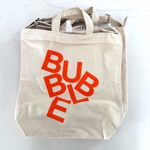 BAGGU•2 canvas market duck bags NWT